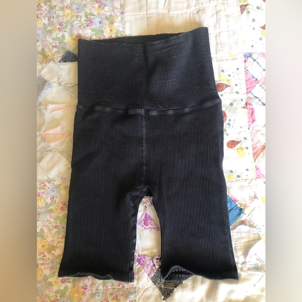New without tags Free People Happiness Runs biker shorts